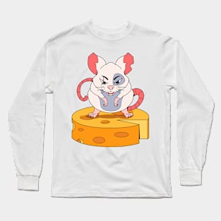 Rat Cheese Funny Long Sleeve T-Shirt